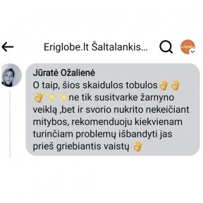 ATSILIEPIMAI - SKAIDULOS su šaltalankiais | eriglobe ®